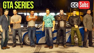 GTA 5 - ซีรีย์แอ็คชั่นแรก 6 ตอนที่ | ตัวละคร GTA ทั้งหมดรวมกัน!