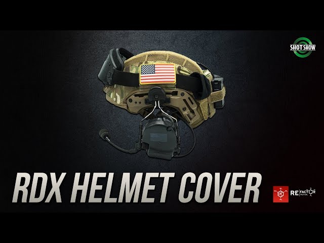 RE Factor RDX Helmet Cover - SHOT Show 2019