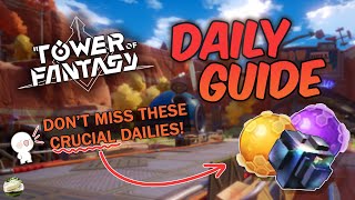 DON&#39;T Miss These Daily Rewards - Global Tower of Fantasy