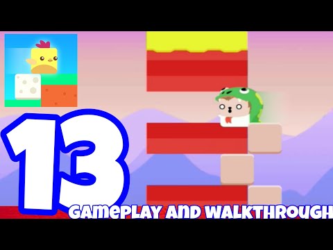 Playing Stacky Bird In Sunset Valley//Gameplay Walkthrough Part 13//No Commentary Levels 151 To 160