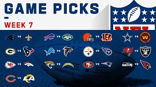 Week 7 Game Picks! | NFL 2020