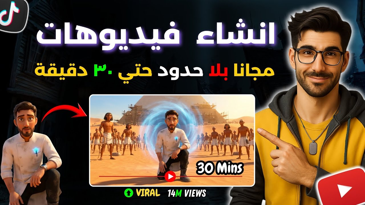 كيف تنشئ فيديوهات كاملة بالذكاء الأصطناعي حتي 30 دقيقة مجانا للجميع بلا حدود