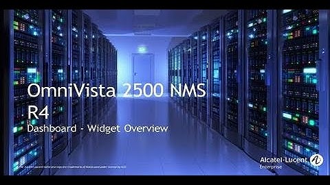 OmniVista 2500 - Dashboard Widgets Overview