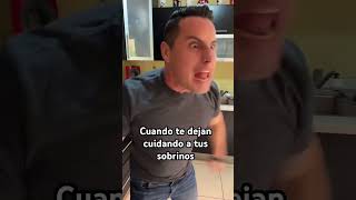 Cuando te dejan cuidando a tus sobrinos! #comedia #humor #parati #risa #viral #fyp