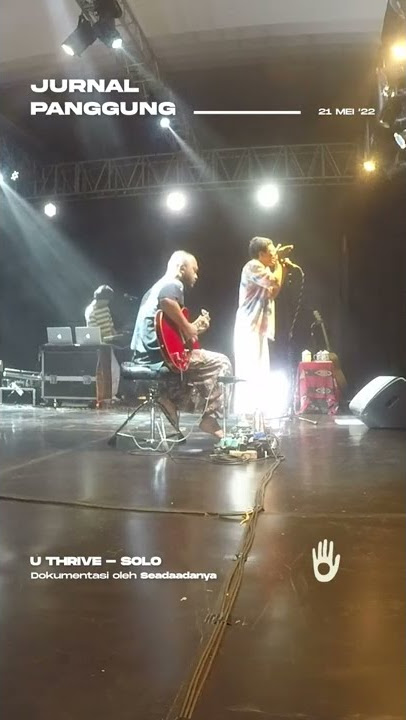 Jurnal Panggung - Kusut (Live UThrive Solo) #shorts