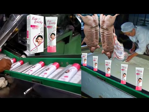 देखिये फैक्टरी मे Fair & Lovely क्रीम कैसे बनती है || See how these products are made in the factory