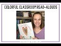 Colorful classroom readalouds in my heart