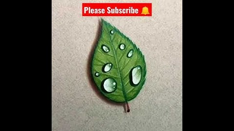 #Shorts #Shortvideos | 3D water drop tutorial | Step by Step