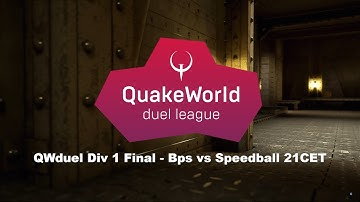QWduel D1 Final : Bps vs Speedball (QuakeWorld duel)