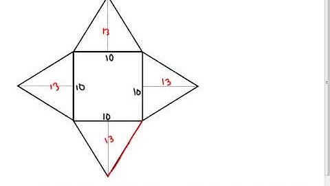 Pyramid - Surface Area and Volume (7.3)