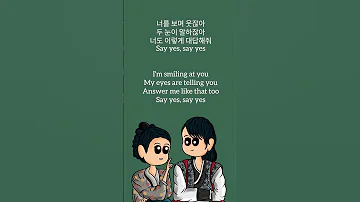 Loco, Punch - Say Yes.....(Moonlovers - Scarlet Heart Ryeo 🖤) (LYRICS - Hangul / English)