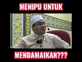 Ustaz Dato&#39; Ahmad Husam l Kita Mohong Untuk Mendamaikan 2 Orang Yang Bergaduh???