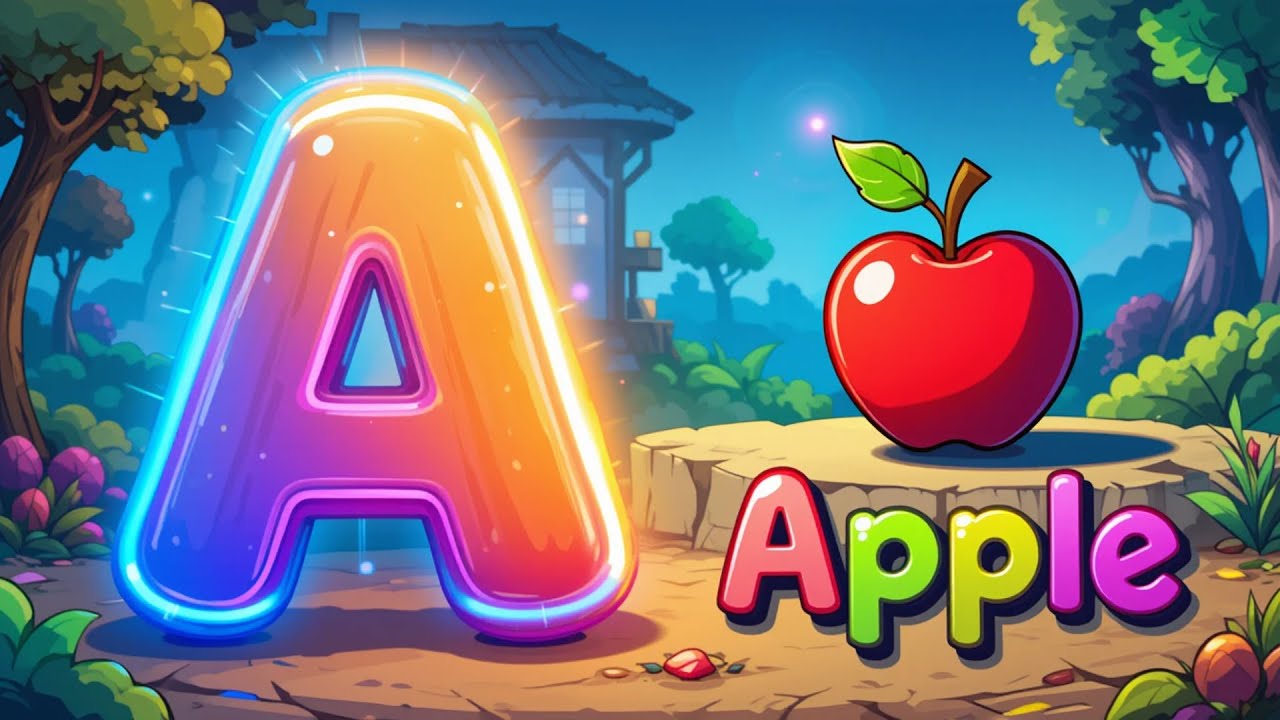 Alphabet Learning Video for Toddlers - Colorful Animation and Music for ...