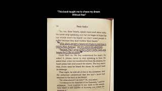 This book taught me to chase my dream without fear