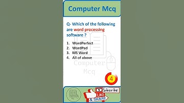 computer awareness | computer mcq | computer mcq for competitive exams