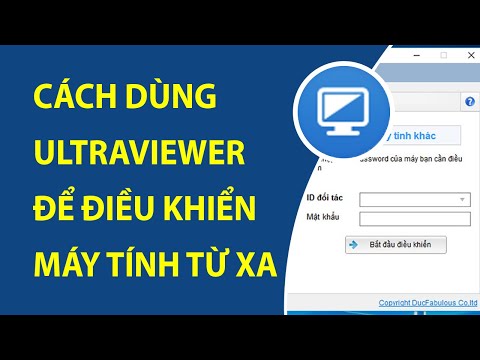 Video Cách dùng Ultraviewer Đặt mật khẩu cố định điều khiển... - youtube