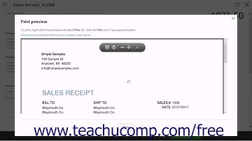 QuickBooks Online Plus 2017 Tutorial Previewing Sales Forms Intuit Training