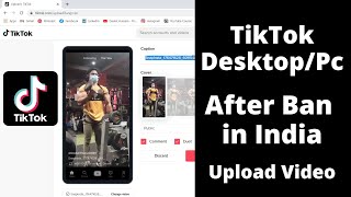 How To Use TikTok App On Desktop/Pc After Ban In India | Upload Tiktok Video, Unlock TikTok In India screenshot 3