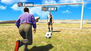 TUAN vs Cristiano Ronaldo im FUßBALL EXPERIMENT