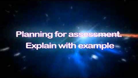 What is Differentiated assessment.mp4