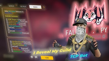 I REVEALED MY PREMIUM FF GUILD TCP BOT -🔥FF TCP BOT TUTORIAL 🎉