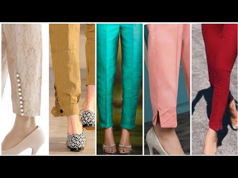 Trouser pants / tight pants / pencil pants / Cigarette pants designing  ideas 