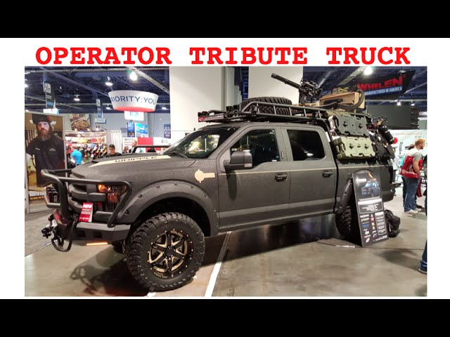 Operator Ford F150 Tribute Truck Sema Las Vegas Youtube