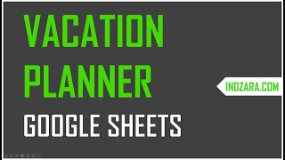 Team Vacation Planner in Google Sheets screenshot 3