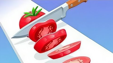 perfect slice gameplay live #funny #3d #live #gaming