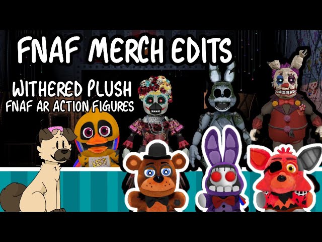 FNAF AR Plush Bundle (All Has Tags)