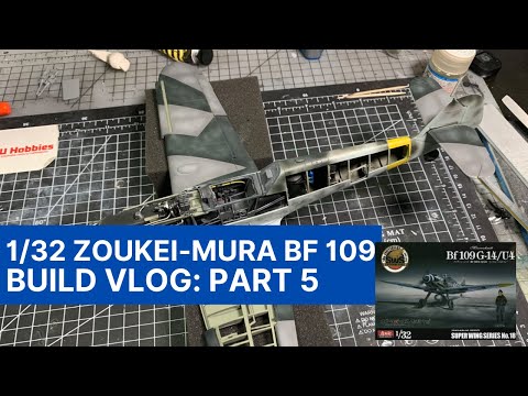 造形村 1/32 Bf109G-14/U4 Bf109G-4 Fw190A-5 Zoukei-Mura 1/32 German Bf-109 G-14 SWS-20 – Burbank's House