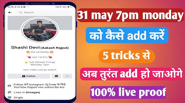 How To Add shashi Devi || shashi devi me add kaise hue || FB MASTI