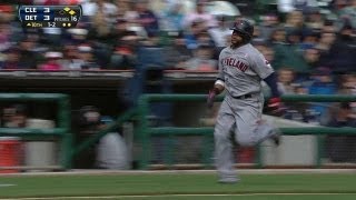 CLE@DET: Reynolds' single gives Indians a 4-3 lead