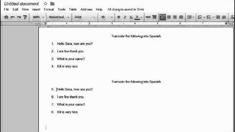 Google Docs Tip:  Renumber numbered lists