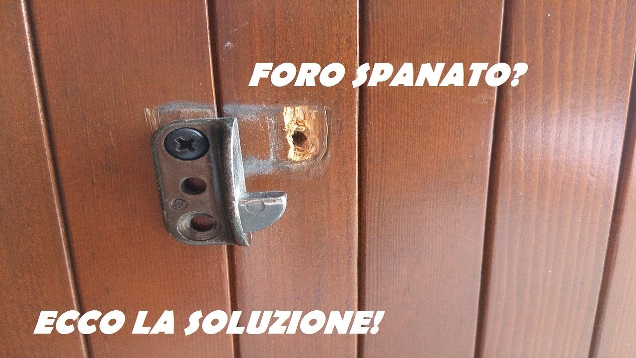 *FAI DA TE Riparare Foro Spanato (vedere 👇 👇 nuovo link in descrizione)