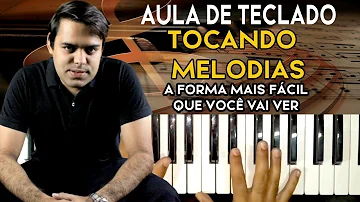 O que é a melodia no teclado?