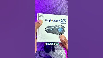 Retouch X3 Neo || Headset Bluetooth #intercom #intercommurah #retouchx3pro