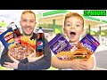 EATING ONLY GAS STATION FOOD FOR 24 HOURS!