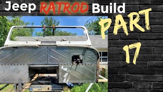 Jeep Rat Rod Build Step by Step Part 17 ~ Bead Rolling the Firewall