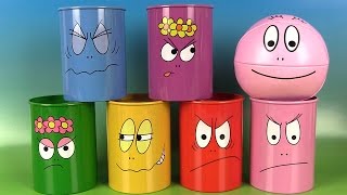 Barbapapa Jouet « Chamboule Tout » Œufs Surprise Tin Can Alley Game screenshot 2