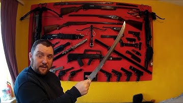 Making A Short Sword -  Part 1 : Plans for handle & sheath