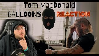 TOM MACDONALD- BALLOONS(REACTION !!!) TOM OPENS UP AND TAKES US ON A TOUR OF HIS SOUL