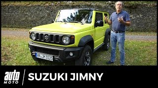 Suzuki Jimny 2018 - ESSAI : seul au monde