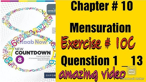 oxford new countdown book 8 third edition | chapter 10 |   Exercise 10C| Q1_Q13 complete
