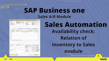 Sales Process Automation | Sales Module | SAP Business one modules | Learn tech with Aditya