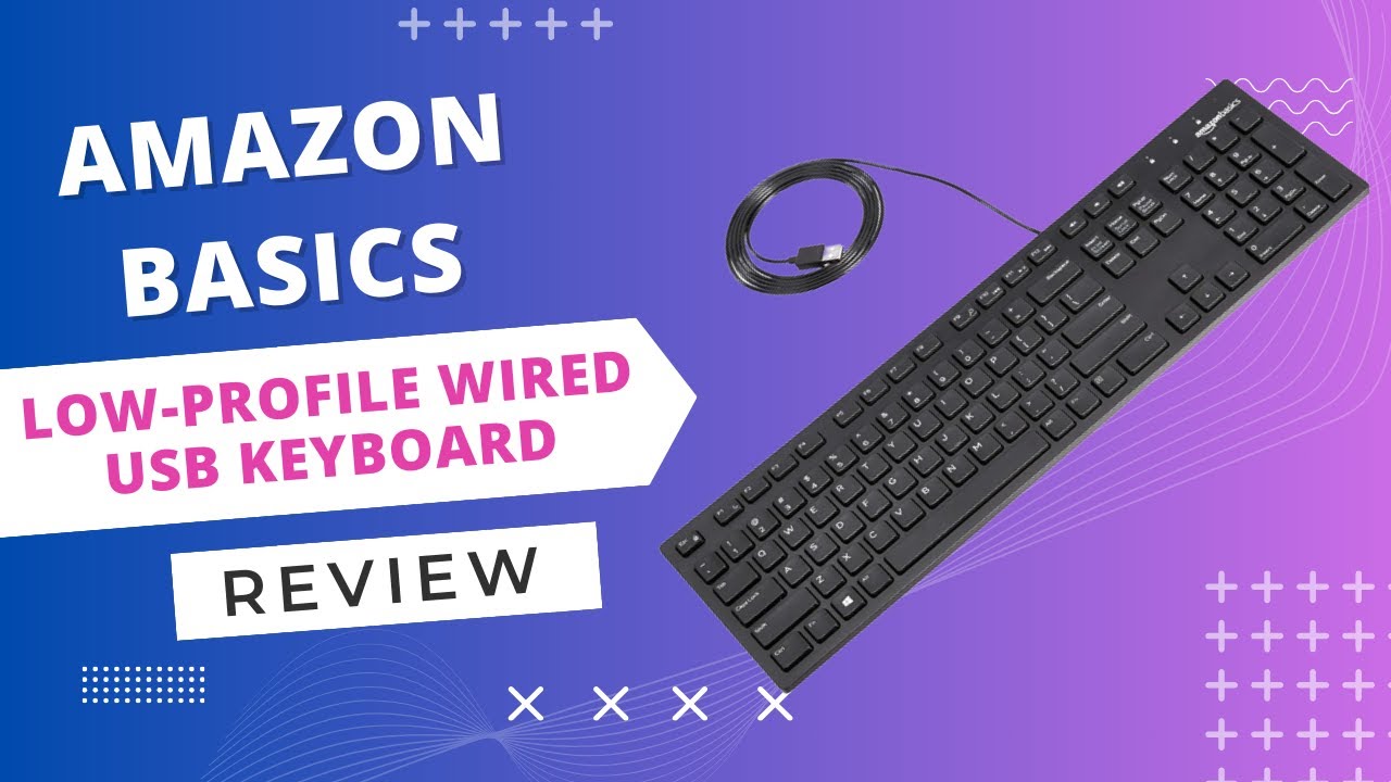 Basics Low-Profile Wired USB Keyboard Review