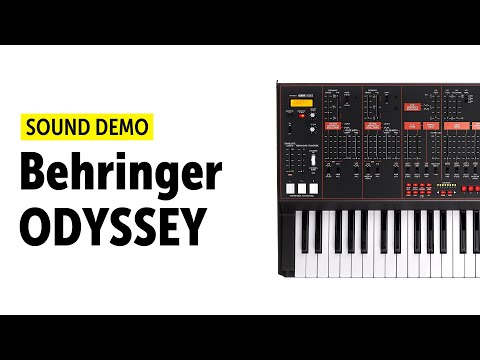 Behringer Odyssey Sound Demo Superbooth 18 (no talking)