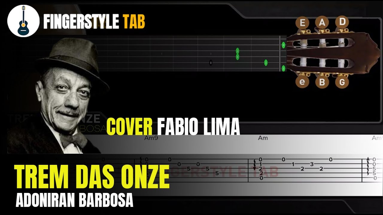 TREM DAS ONZE - Arranjo Violão Clássico + Tablatura (Cover Inspiração: Fabio Lima) TREM DAS ONZE - Arranjo Violão Clássico + Tablatura (Cover Inspiração: Fabio Lima)