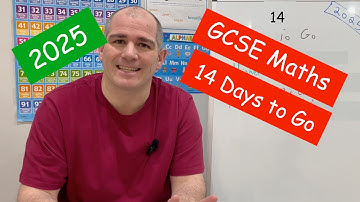 GCSE Maths 2025 Revision - 14 Days To Go - Corbettmaths
