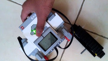 Lego Mindstroms Ev3 Modified Track3r test run!